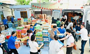 TP Hồ Chí Minh gửi yêu thương về vùng lũ dữ